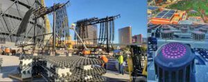 exterior led sphere frame