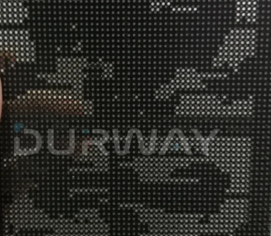 Modular Perforated Design by Durway System Corp, offering flexible and customizable LED displays for dynamic installations with enhanced visual clarity