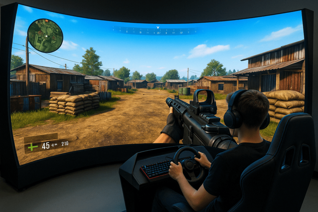 LED simulator for esports